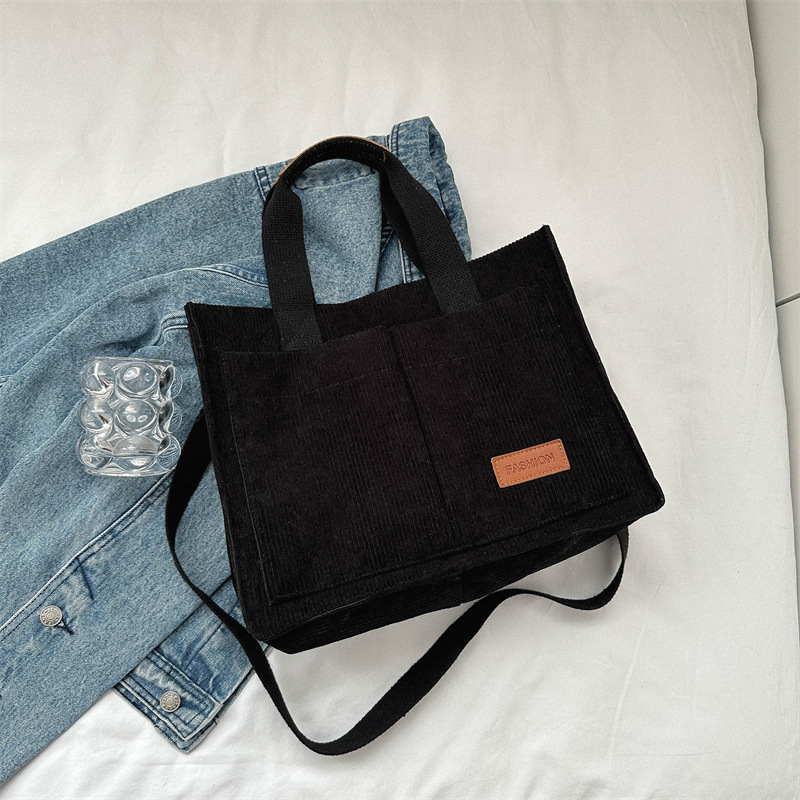 SimplyTotes™ Corduroy Tote Bag