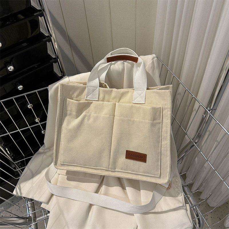 SimplyTotes™ Corduroy Tote Bag